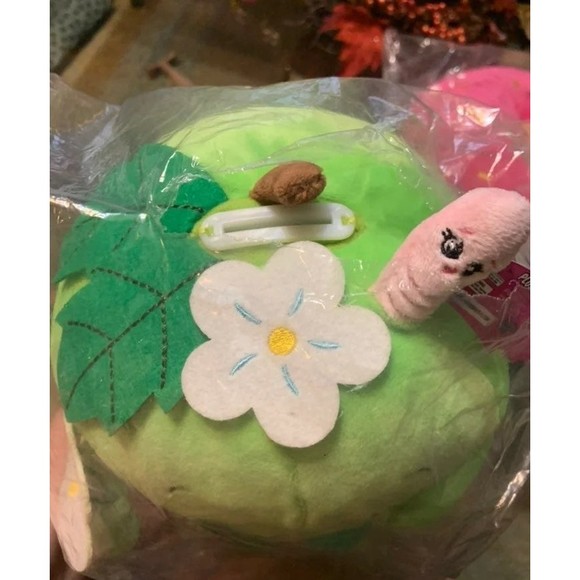 SHOPKINS Apple Blossom Plush Piggy  Bank - NWT - Picture 2 of 6